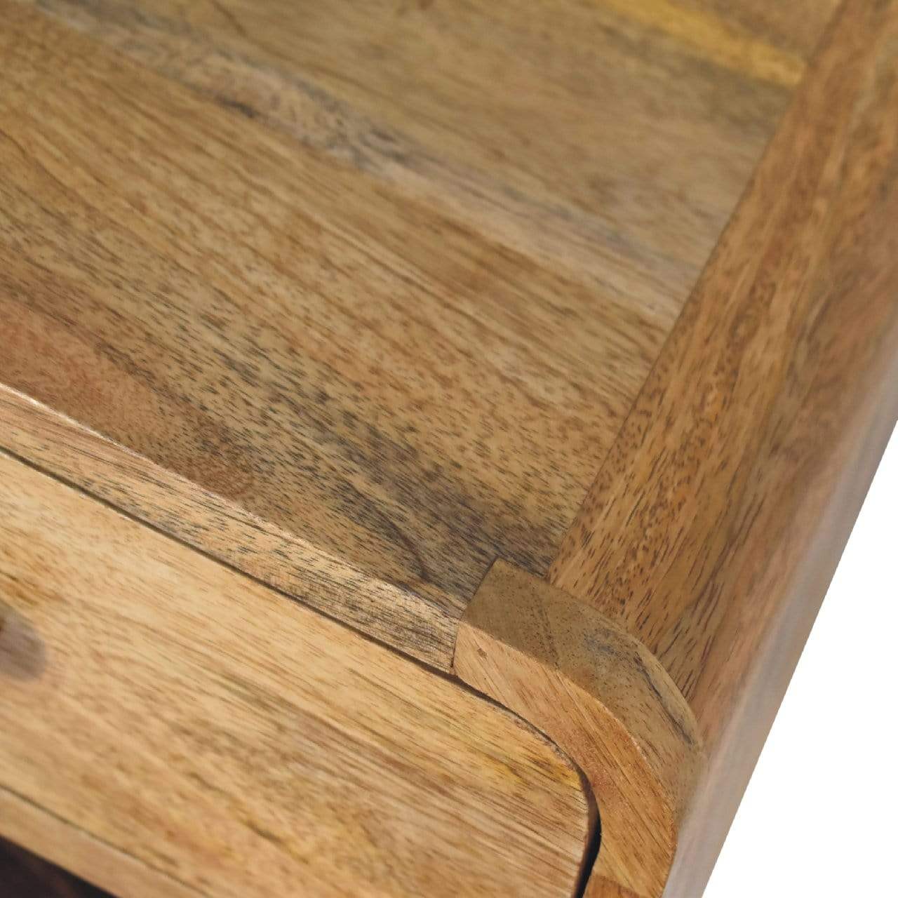 Mini Oak-ish Floating Open Bedside - Artisan Furniture - Flyclothing LLC