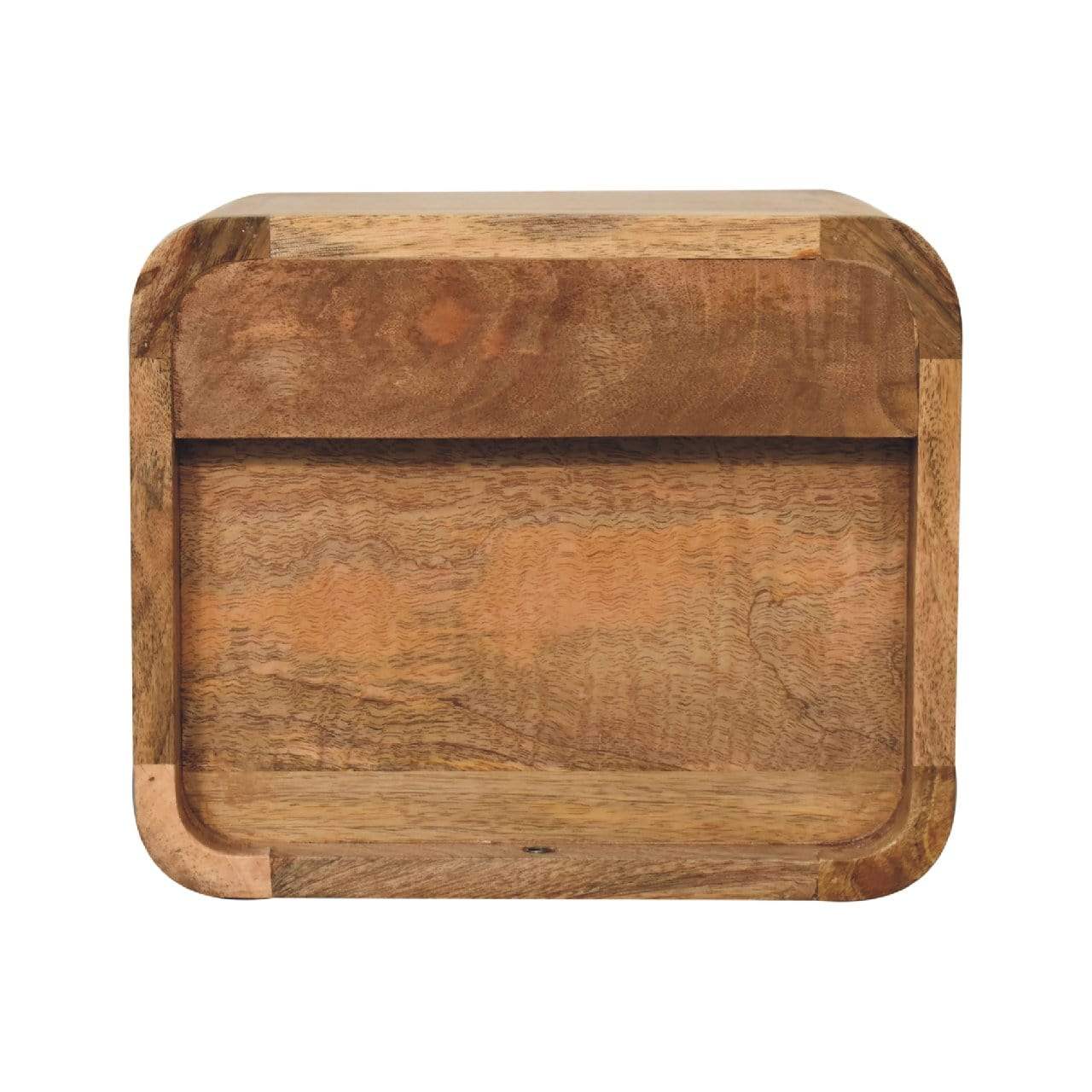 Mini Oak-ish Floating Open Bedside - Artisan Furniture - Flyclothing LLC