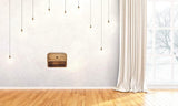 Mini Oak-ish Floating Open Bedside - Artisan Furniture - Flyclothing LLC