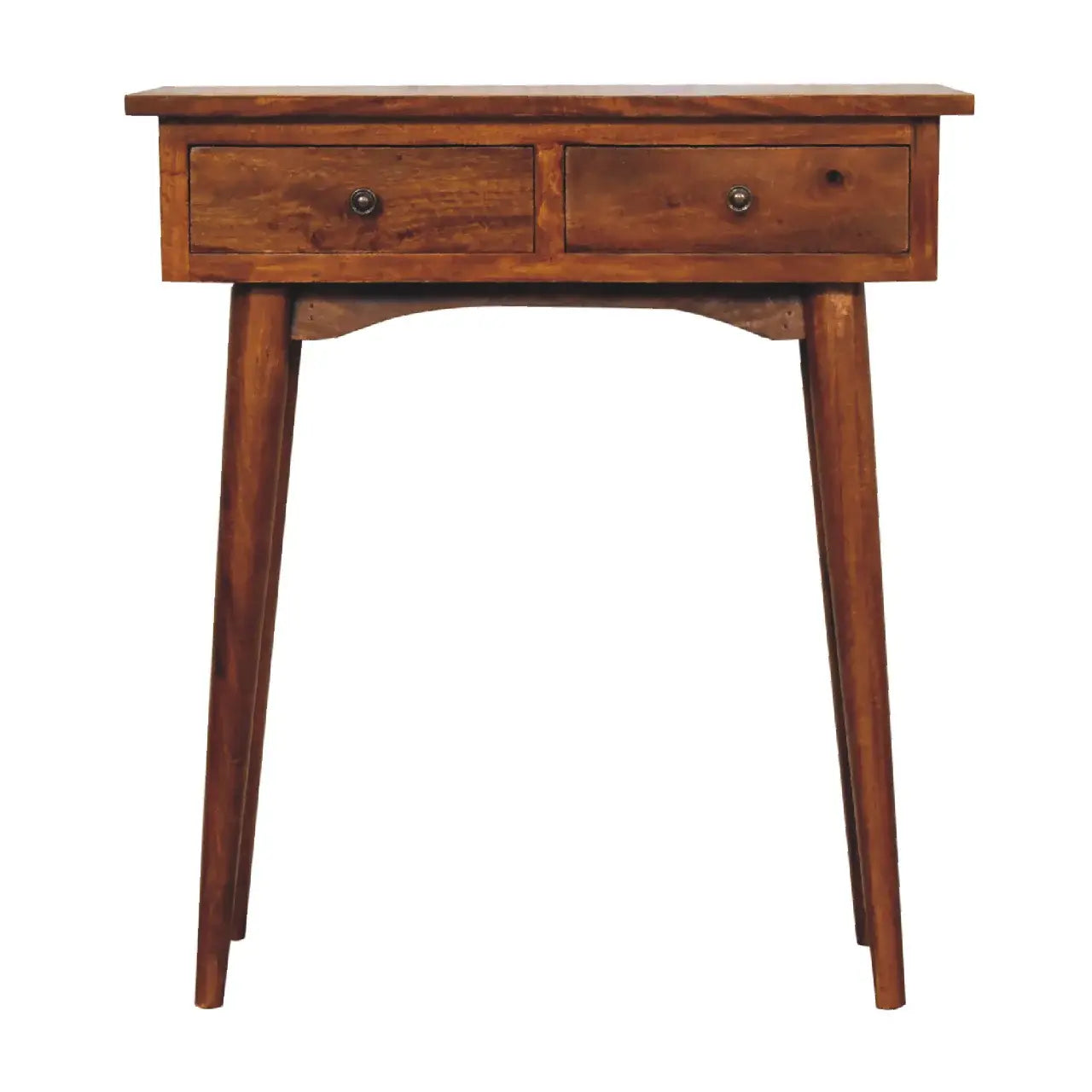 Mini Chestnut Hallway Console - Artisan Furniture - Flyclothing LLC