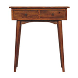 Mini Chestnut Hallway Console - Artisan Furniture - Flyclothing LLC