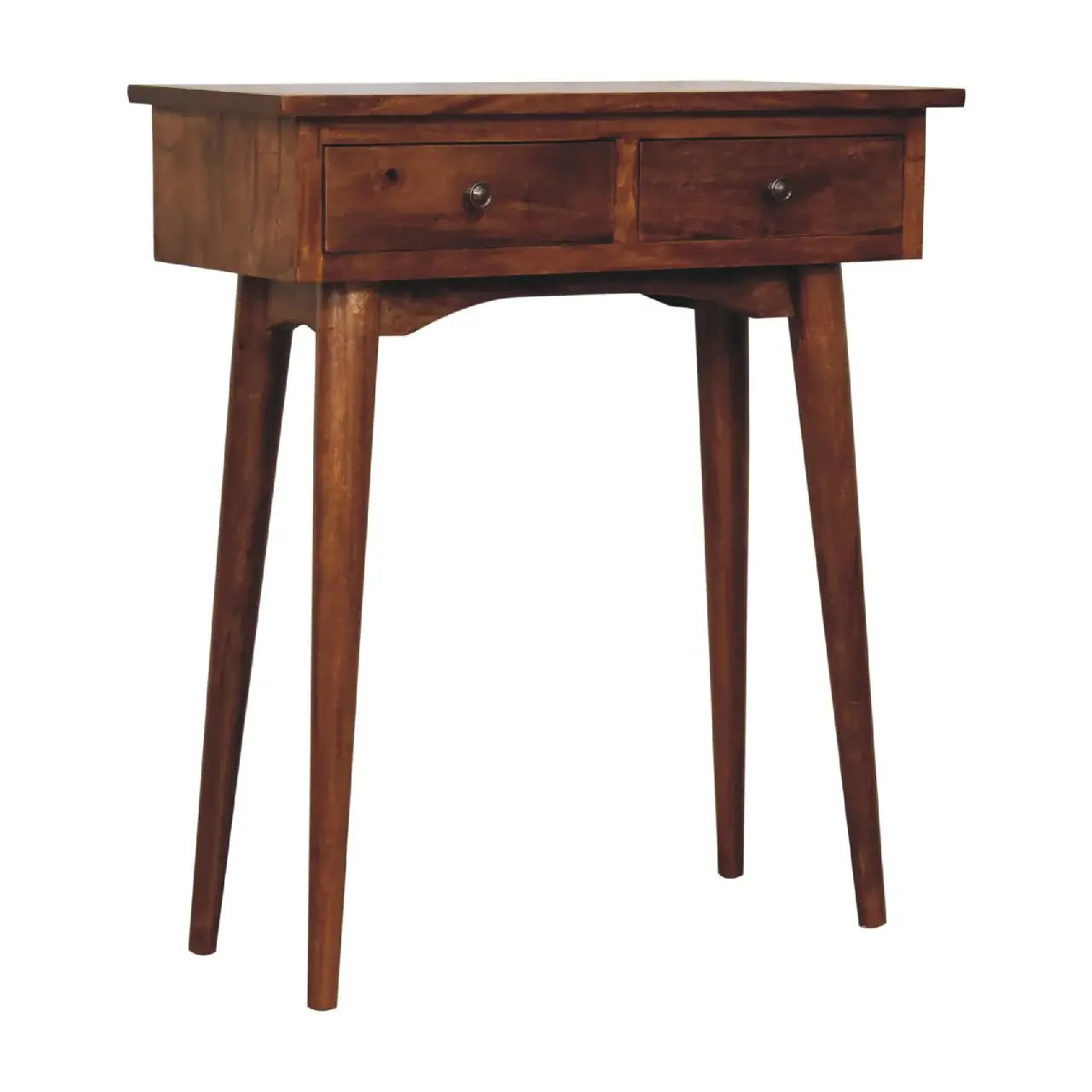 Mini Chestnut Hallway Console - Artisan Furniture - Flyclothing LLC