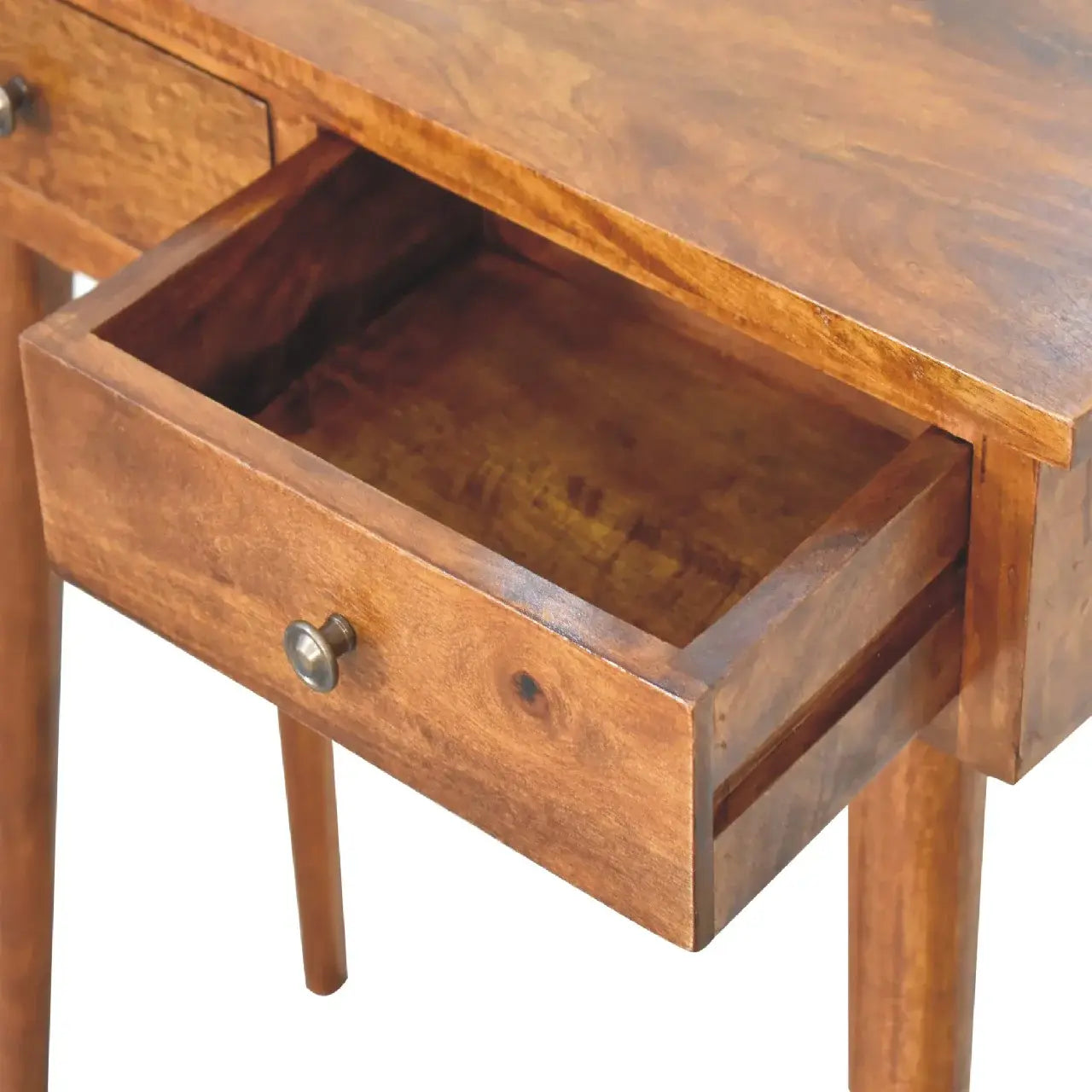 Mini Chestnut Hallway Console - Artisan Furniture - Flyclothing LLC