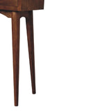 Mini Chestnut Hallway Console - Artisan Furniture - Flyclothing LLC
