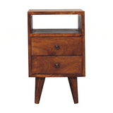 Mini Classic Chestnut Bedside - Artisan Furniture - Flyclothing LLC