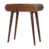 Mini Round Chestnut Fold Vanity - Artisan Furniture - Flyclothing LLC
