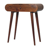 Mini Round Chestnut Fold Vanity - Artisan Furniture - Flyclothing LLC