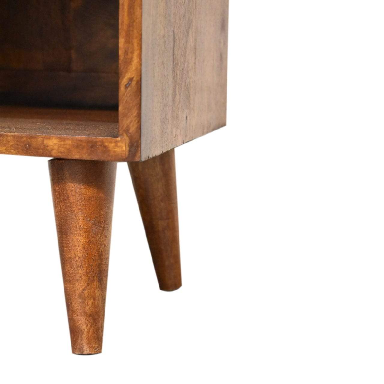 Mini Manila Gold 1 Drawer Bedside - Artisan Furniture - Flyclothing LLC