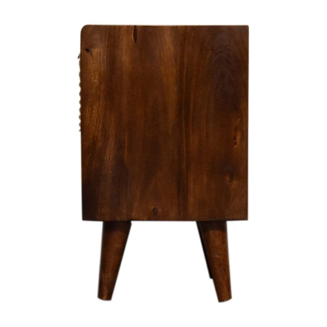 Mini Manila Gold 1 Drawer Bedside - Artisan Furniture - Flyclothing LLC