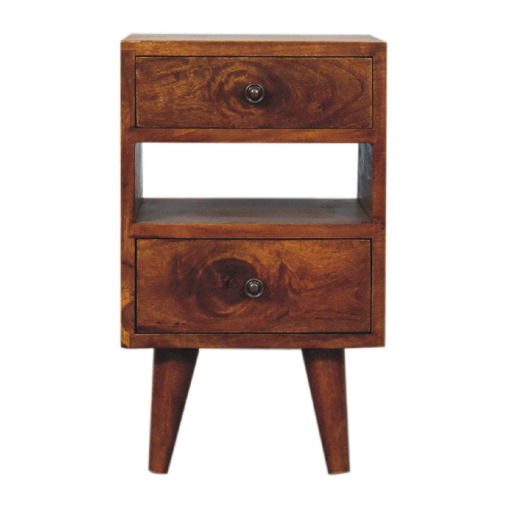 Mini Classic Multi Chestnut Bedside - Artisan Furniture - Flyclothing LLC
