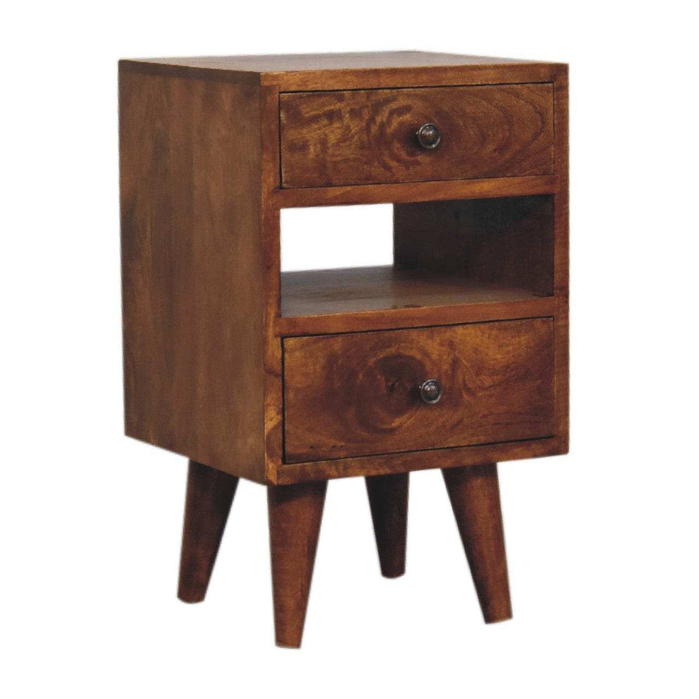Mini Classic Multi Chestnut Bedside - Artisan Furniture - Flyclothing LLC