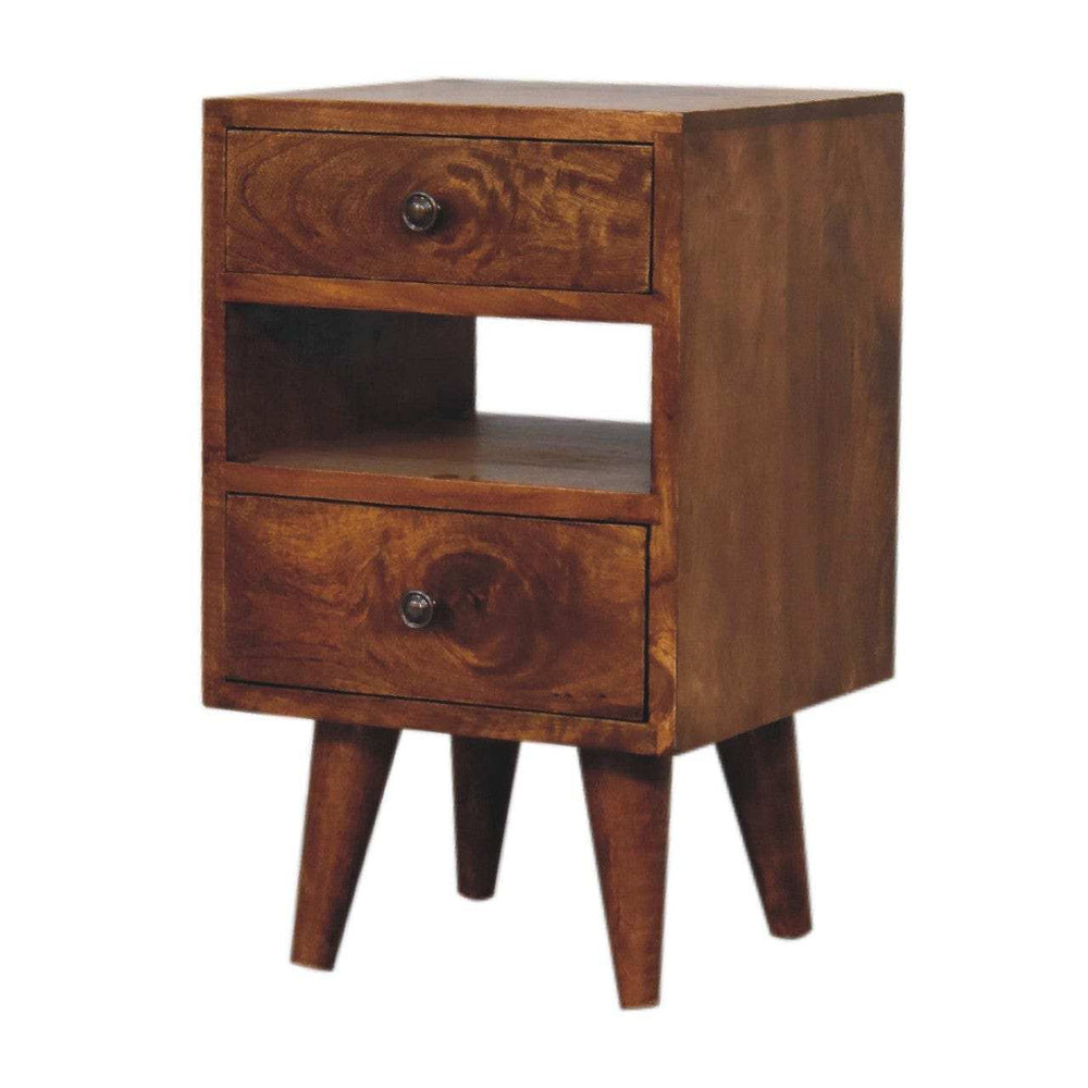Mini Classic Multi Chestnut Bedside - Artisan Furniture - Flyclothing LLC