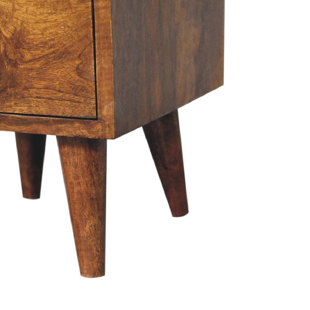 Mini Classic Multi Chestnut Bedside - Artisan Furniture - Flyclothing LLC