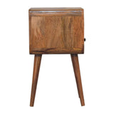 Mini Oakish Curve Open Bedside - Artisan Furniture - Flyclothing LLC