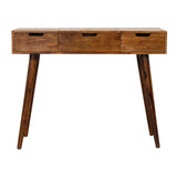 Chestnut Foldable Mirror Table - Artisan Furniture - Flyclothing LLC