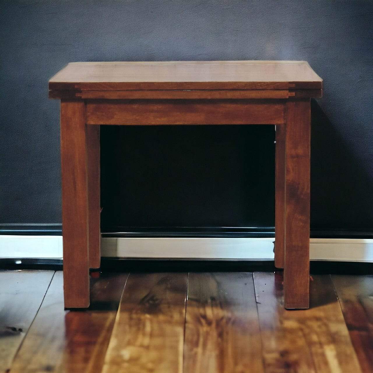 Chestnut Butterfly Dining Table - Artisan Furniture - Flyclothing LLC