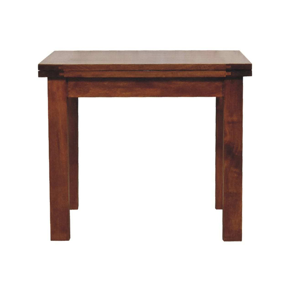 Chestnut Butterfly Dining Table - Artisan Furniture - Flyclothing LLC