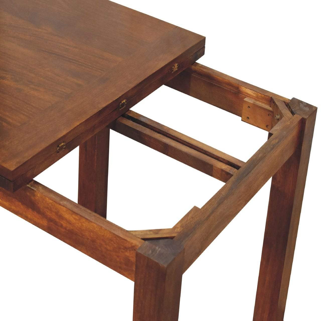 Chestnut Butterfly Dining Table - Artisan Furniture - Flyclothing LLC