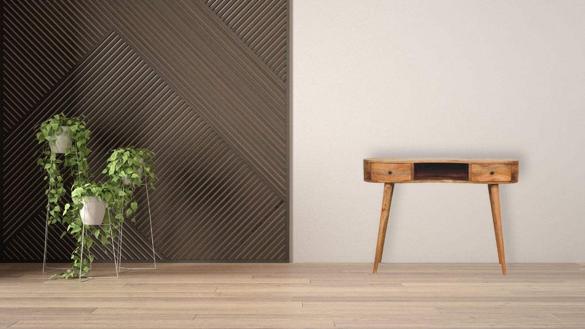 Chestnut Butterfly Dining Table - Artisan Furniture - Flyclothing LLC