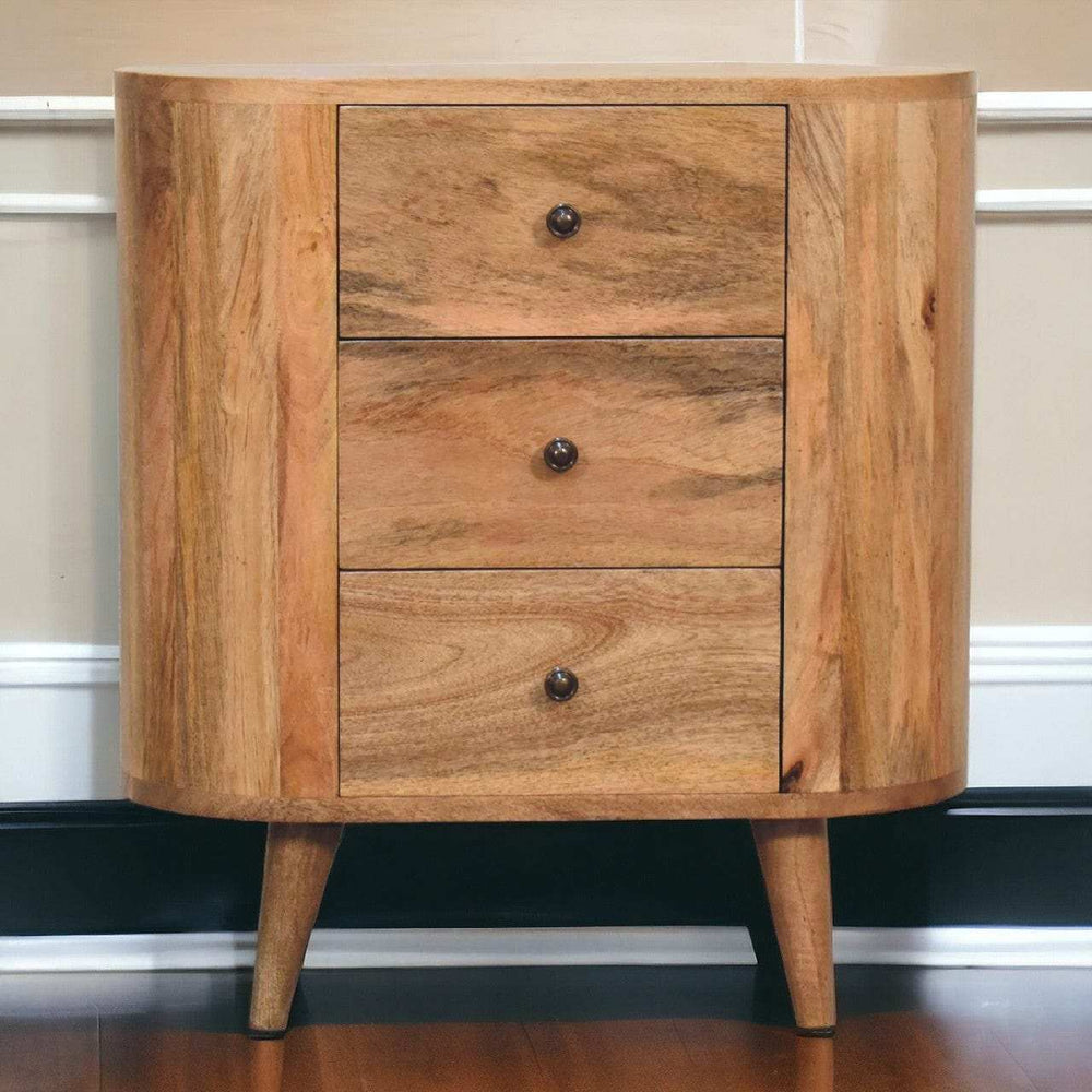 Mini Oak-ish Cabinet - Artisan Furniture - Flyclothing LLC