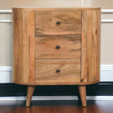 Mini Oak-ish Cabinet - Artisan Furniture - Flyclothing LLC
