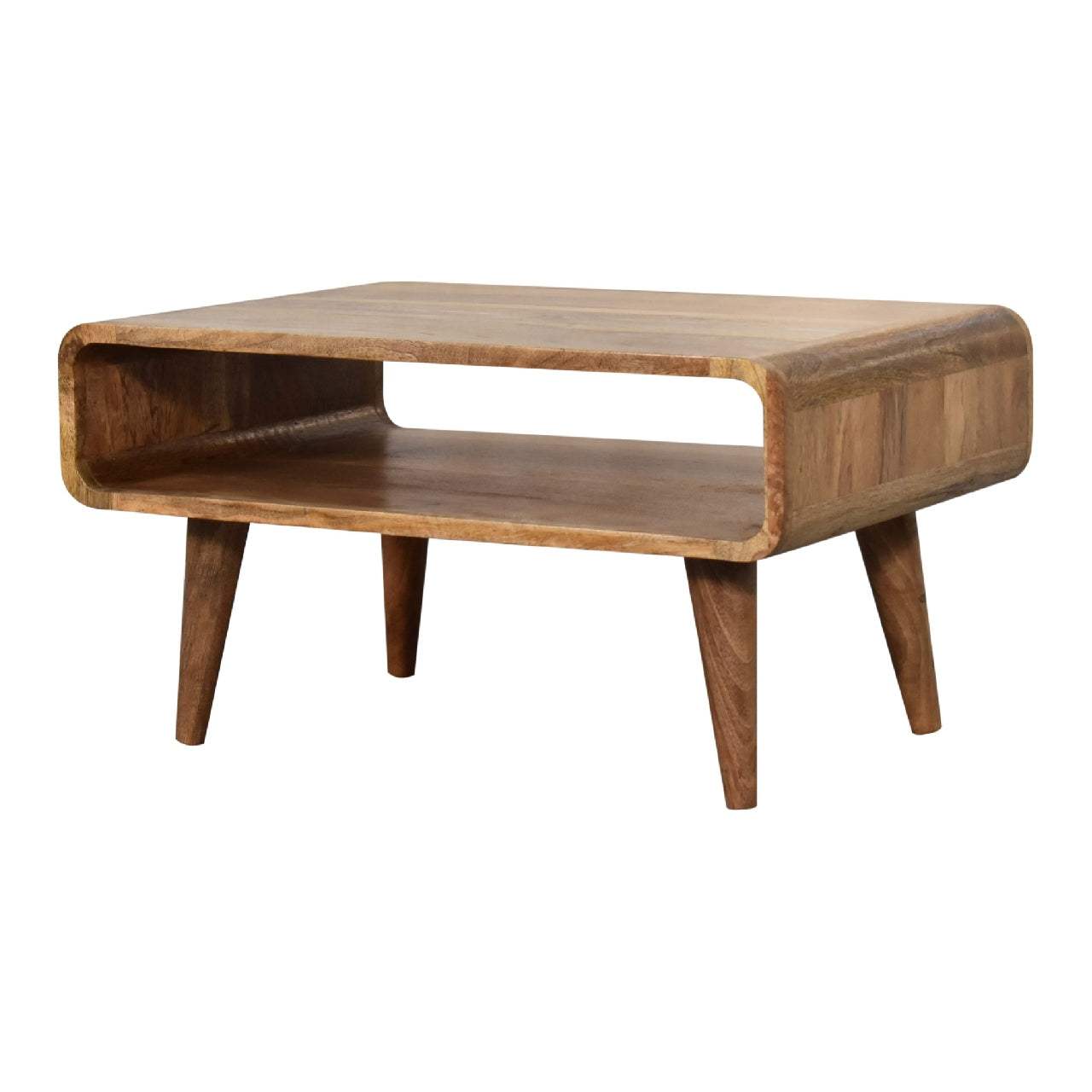 Open Oak-ish Media Unit - Artisan Furniture - Flyclothing LLC