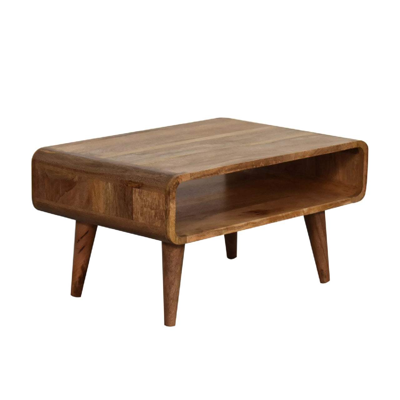Open Oak-ish Media Unit - Artisan Furniture - Flyclothing LLC