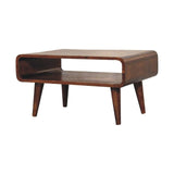 Open Chestnut Media Unit - Artisan Furniture - Flyclothing LLC