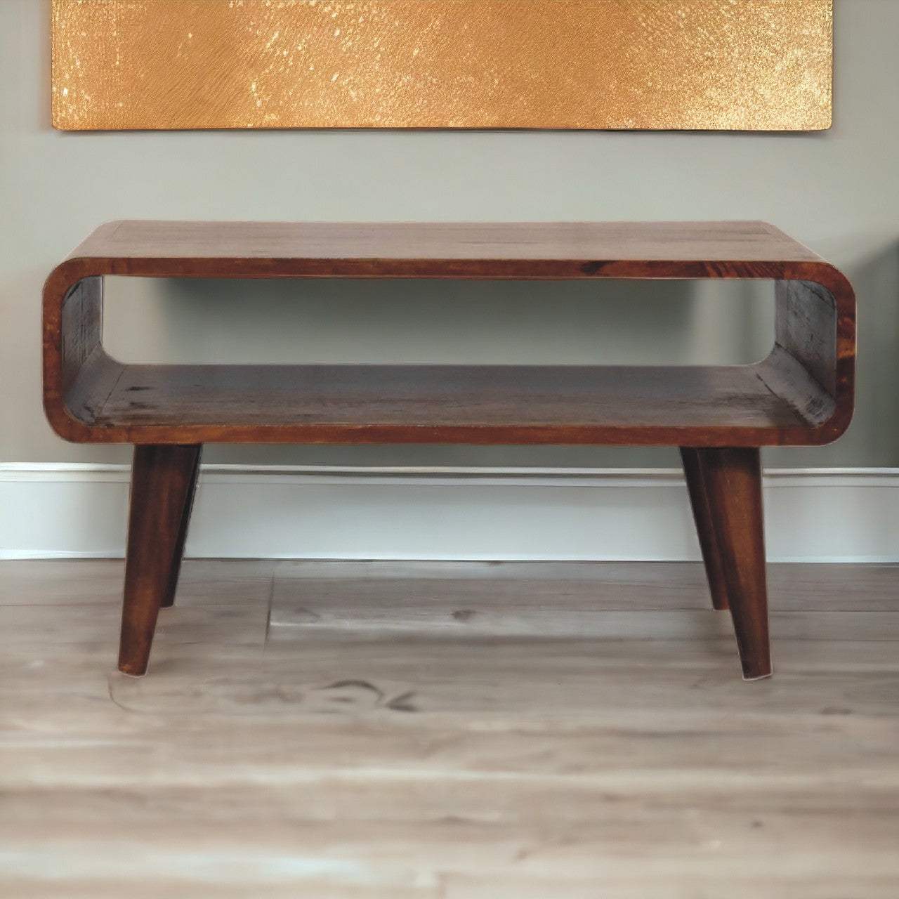 Open Chestnut Media Unit - Artisan Furniture - Flyclothing LLC