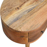 Mini Oak-ish Wave Coffee Table - Artisan Furniture - Flyclothing LLC