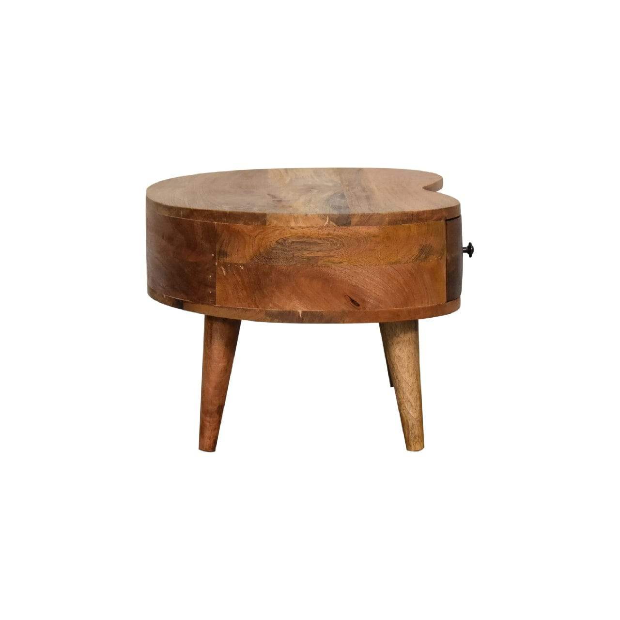 Mini Oak-ish Wave Coffee Table - Artisan Furniture - Flyclothing LLC