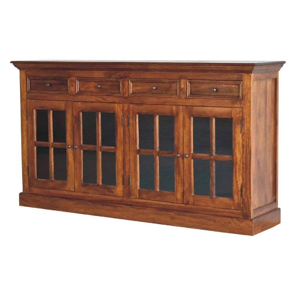 Large Glazed Sideboard - Artisan Furniture - Flyclothing LLC