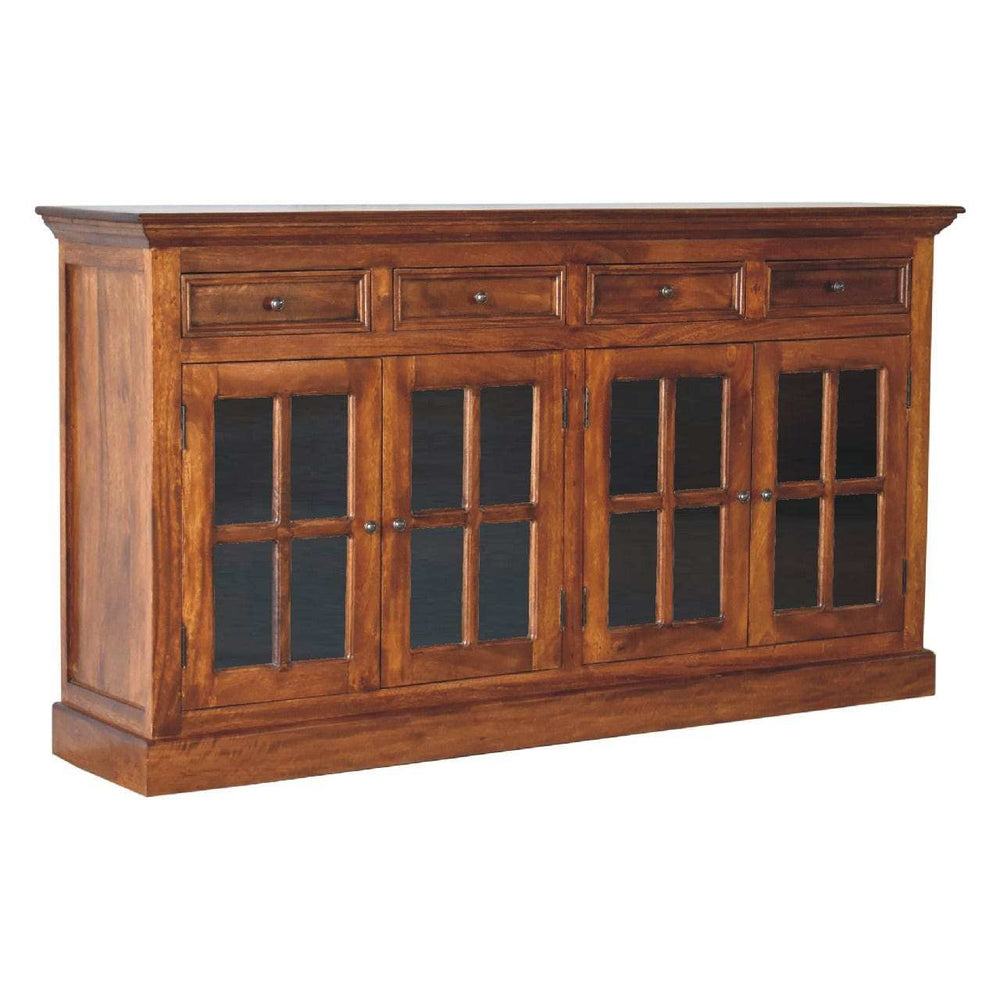 Large Glazed Sideboard - Artisan Furniture - Flyclothing LLC