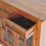Large Glazed Sideboard - Artisan Furniture - Flyclothing LLC