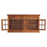 Large Glazed Sideboard - Artisan Furniture - Flyclothing LLC