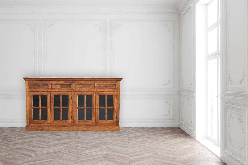 Large Glazed Sideboard - Artisan Furniture - Flyclothing LLC