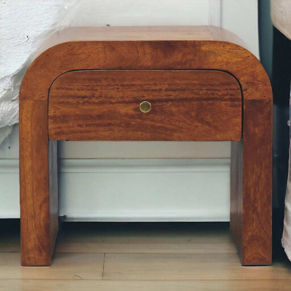 Darcy Chestnut Bedside - Artisan Furniture - Flyclothing LLC