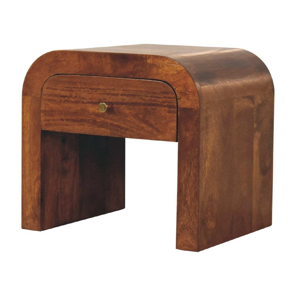 Darcy Chestnut Bedside - Artisan Furniture - Flyclothing LLC