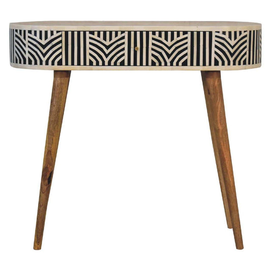 Edessa Bone Inlay Console Table - Artisan Furniture - Flyclothing LLC