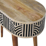 Edessa Bone Inlay Console Table - Artisan Furniture - Flyclothing LLC