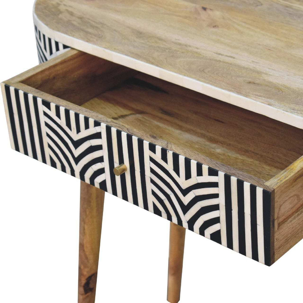 Edessa Bone Inlay Console Table - Artisan Furniture - Flyclothing LLC