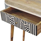 Edessa Bone Inlay Console Table - Artisan Furniture - Flyclothing LLC