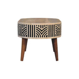 Edessa Bone Inlay Coffee Table - Artisan Furniture - Flyclothing LLC