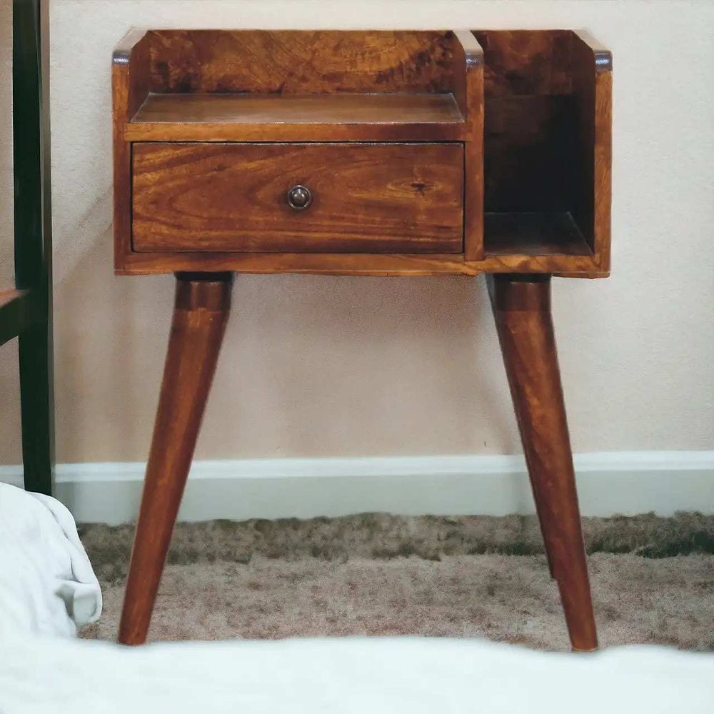 Chestnut Collective Nightstand - Artisan Furniture - Flyclothing LLC