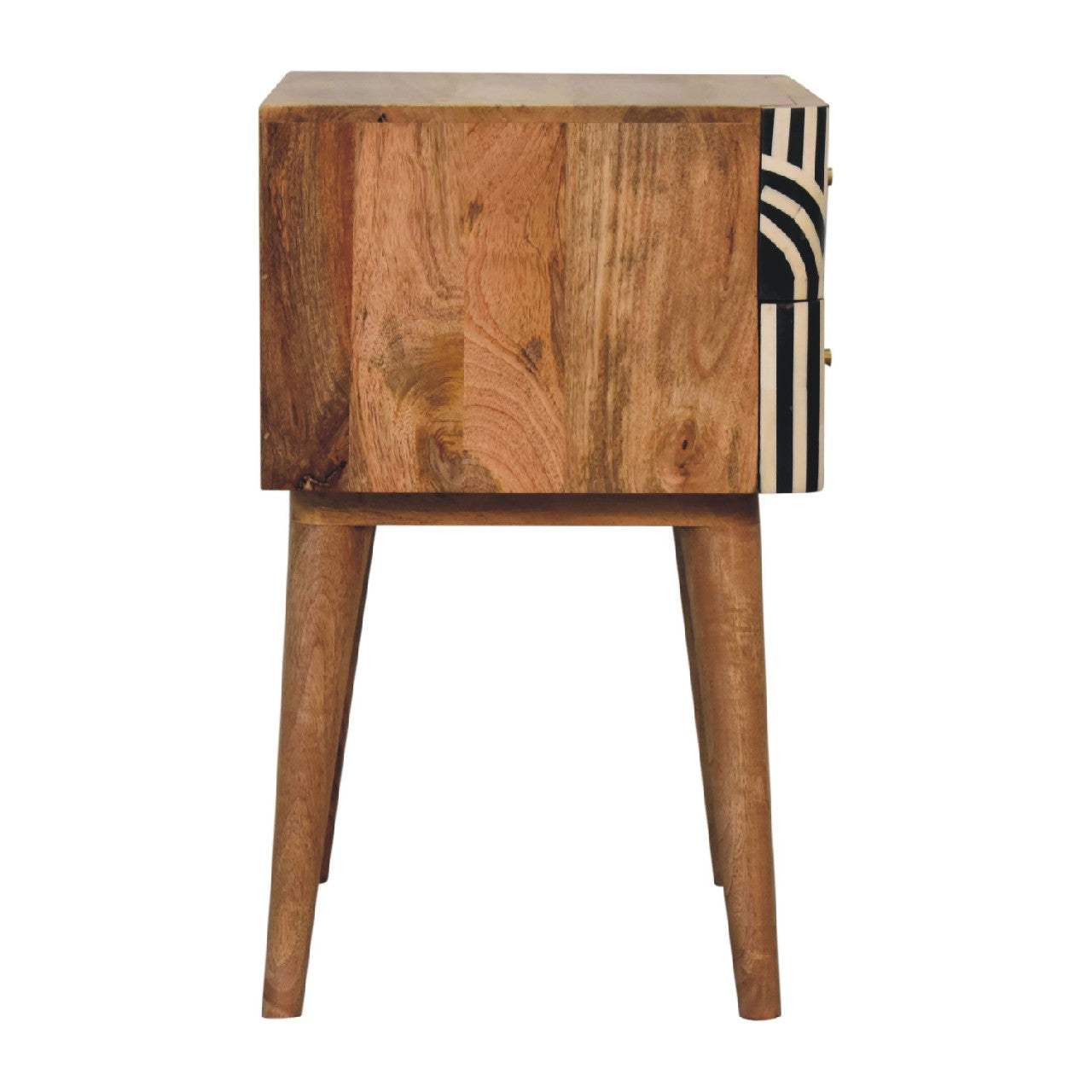 Edessa Bone Inlay Bedside - Artisan Furniture - Flyclothing LLC