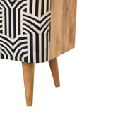 Edessa Bone Inlay Cabinet - Artisan Furniture - Flyclothing LLC