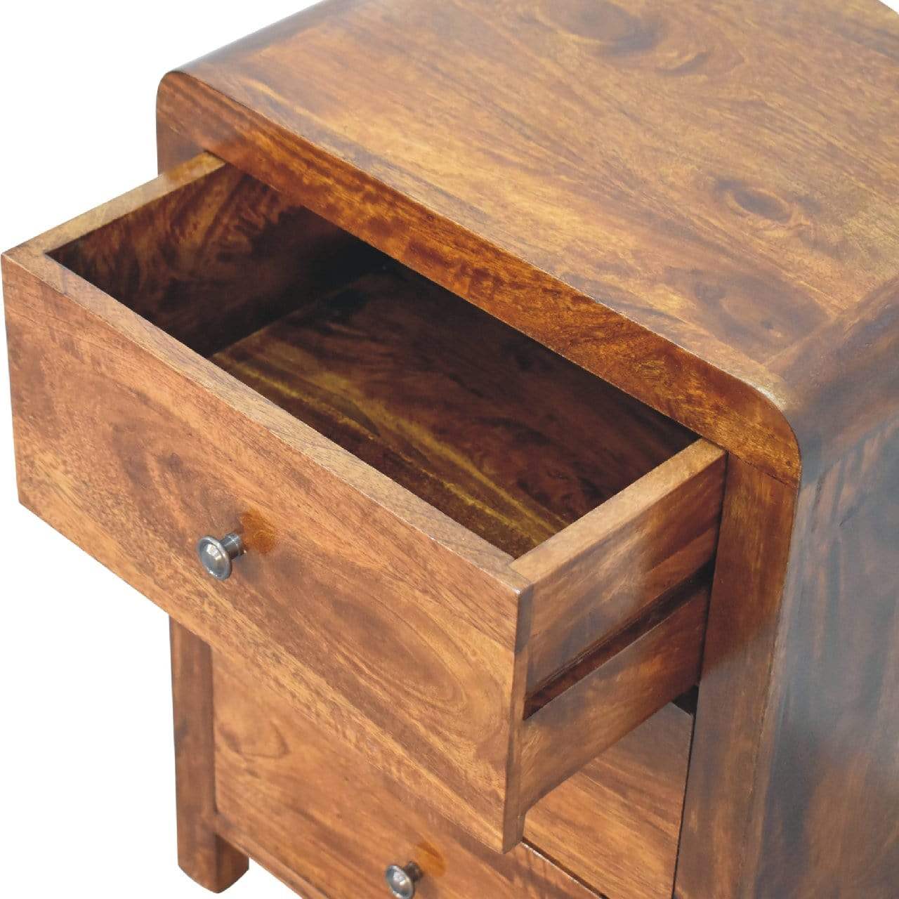 Naya Bedside - Artisan Furniture - Flyclothing LLC