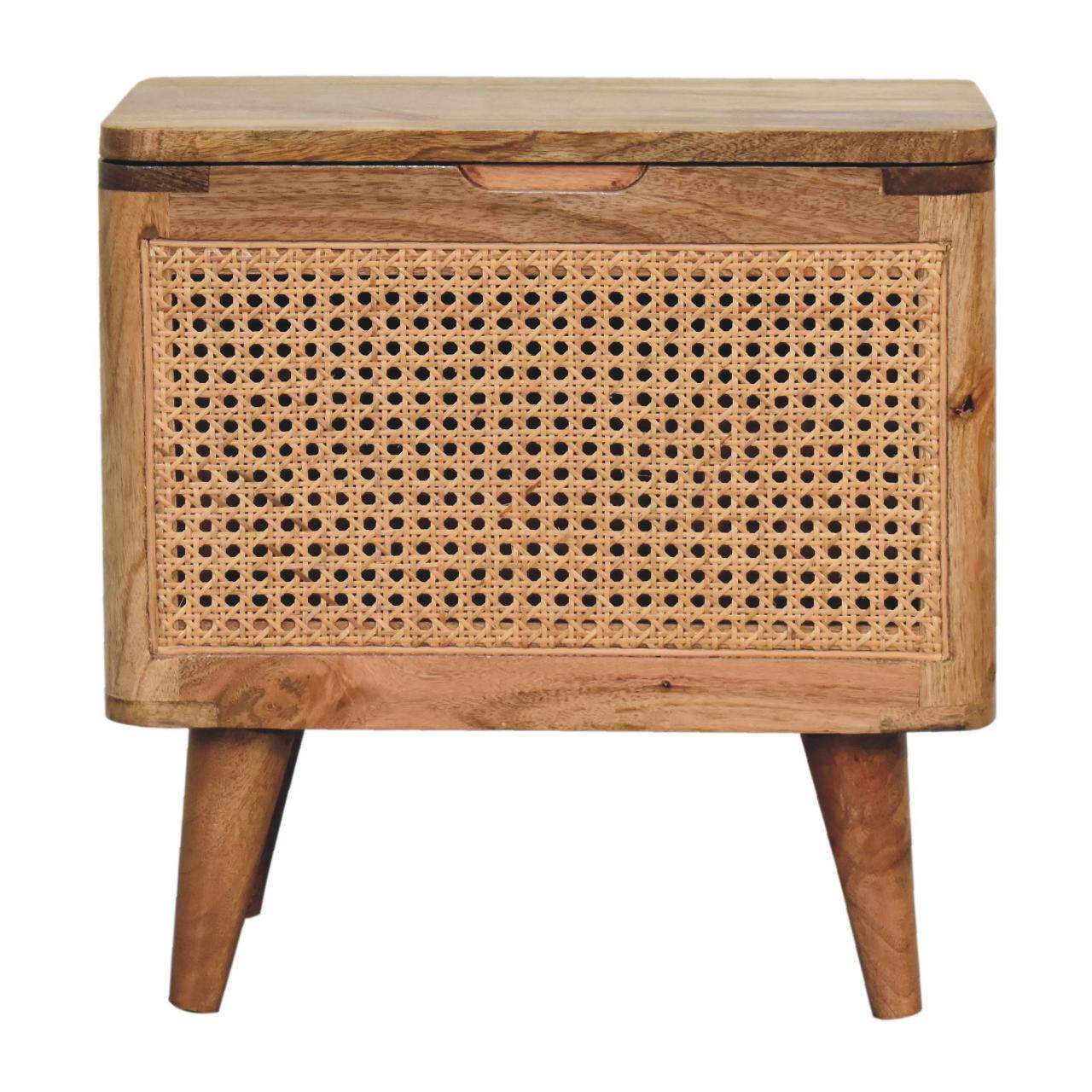Larissa Lid-up Storage Stool - Artisan Furniture - Flyclothing LLC