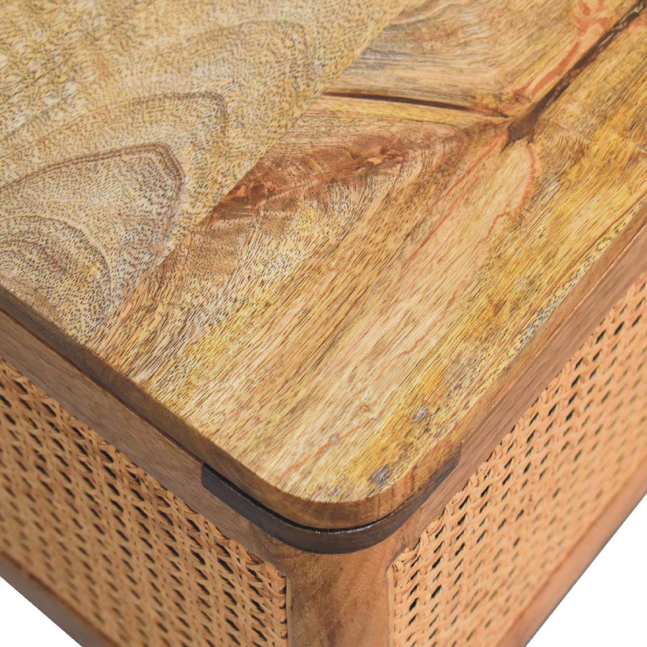 Larissa Lid-up Storage Stool - Artisan Furniture - Flyclothing LLC