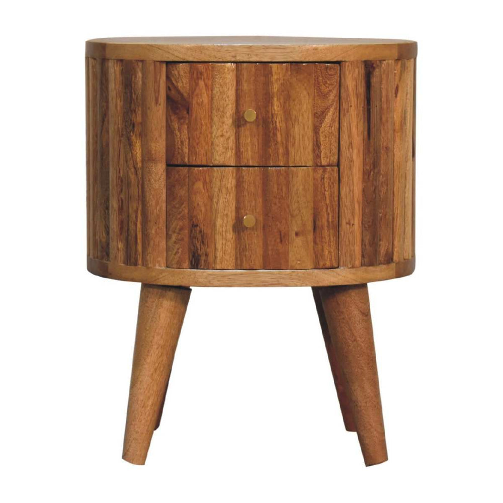 Stripe Nightstand - Artisan Furniture - Flyclothing LLC